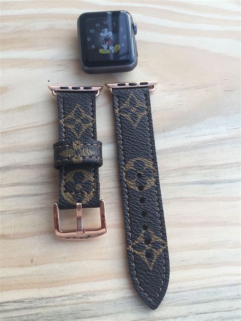 louis vuitton watch strap ebay|Louis Vuitton wristlet strap.